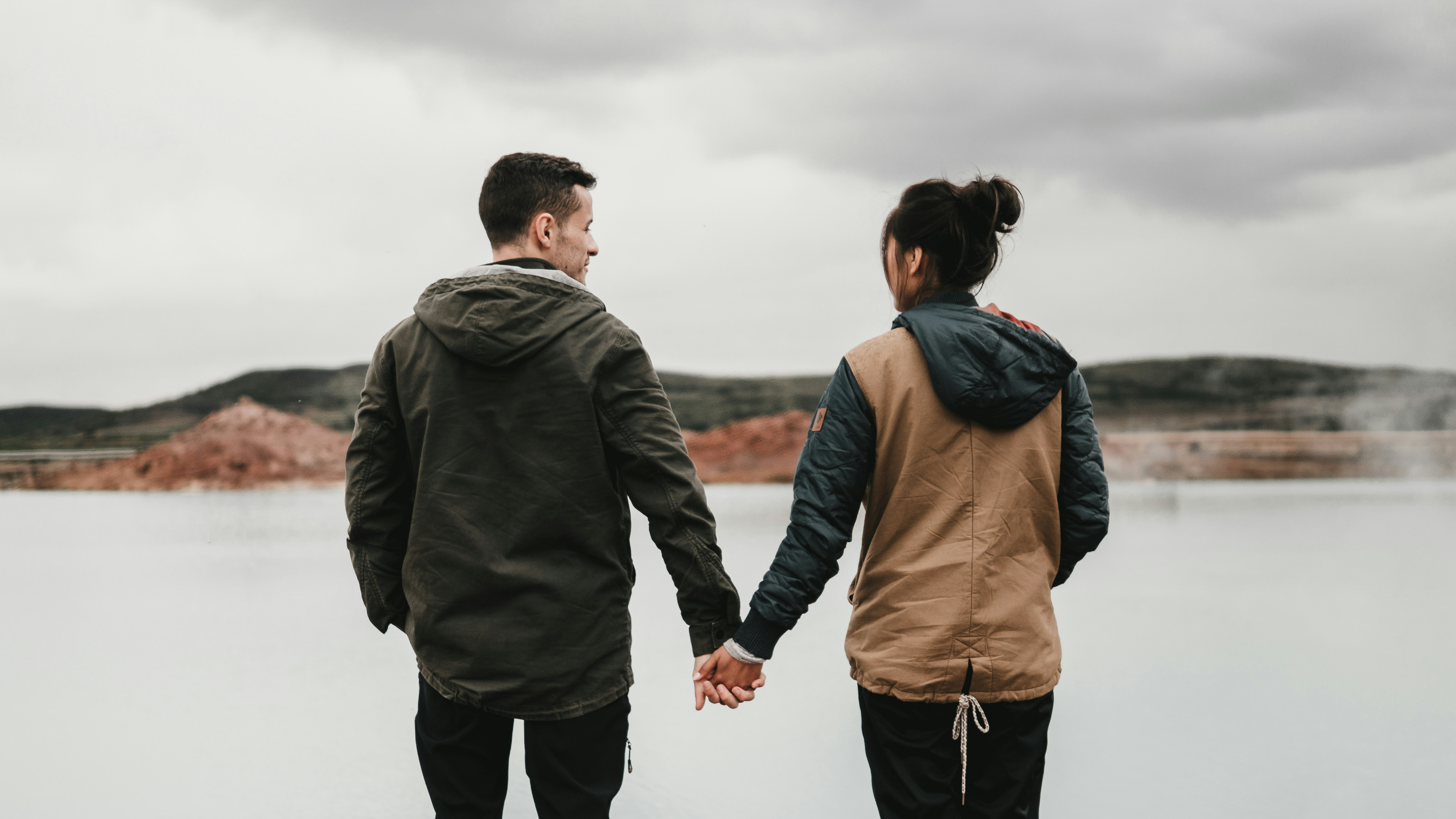 Our Story - Couple embracing